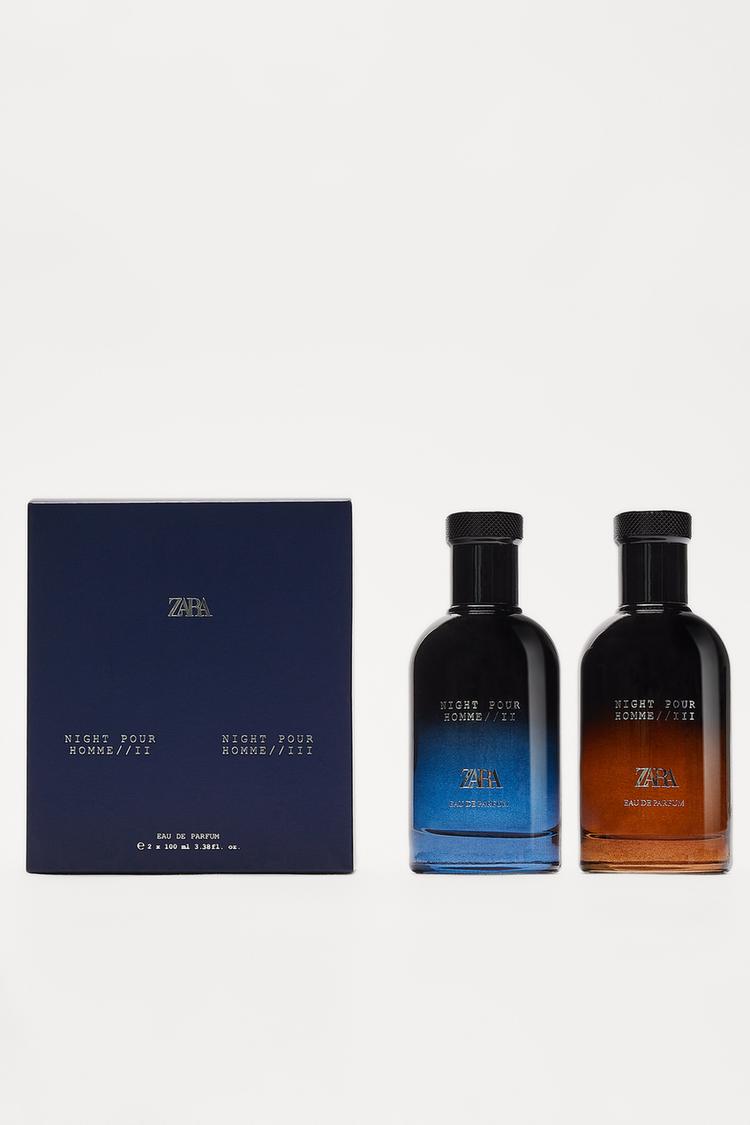 ZARA Night Pour Homme ll + Summer Eau cheapest De Parfum Heritage Selection Set NEW